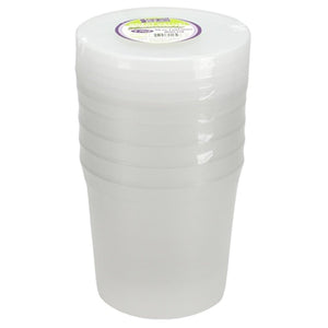 80 oz Extra Strong Quality Plastic Deli Container with Lids