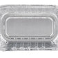 Disposable Aluminum 1lb Rectangular Loaf Pans: Ideal for Baking