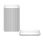 Wave 9" x 13" Rectangle Clear Plastic Tray