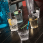 *Buy Bulk* Hanna K. Signature Fancy Heavy plastic Glasses Tumbler Clear 10 oz