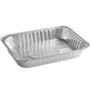 *WHOLESALE* Aluminum Large 17" X 12.5" X 3.19" Rectangular Roaster | 100 ct/case