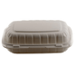 *WHOLESALE* 9"X6" Eco Friendly Food Container w/ Clamshell Hinged Lid 150ct/case