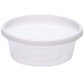 *BUY BULK* Heavy Duty Deli Food Storage Containers with Lids 8oz