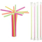 *WHOLESALE* 7.75" Multi-Color Individually Wrapped Beverage Straws | 4800 ct/case