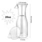 Lillian Carafe Juice Jar Beverage Decanter Acrylic 20 oz