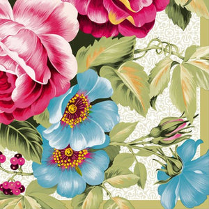 Violets Are Blue Disposable Lunch Paper Napkins 20CT