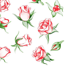 Rose Explosion Disposable Lunch Paper Napkins 20CT