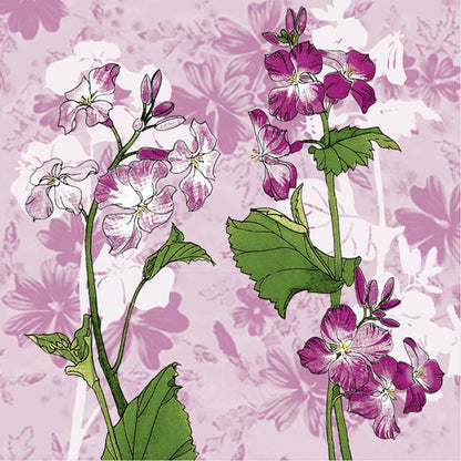 Violet Opulence Disposable Lunch Paper Napkins 20CT