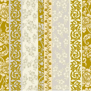 Rose Gold Scrolls Disposable Lunch Paper Napkins 20CT
