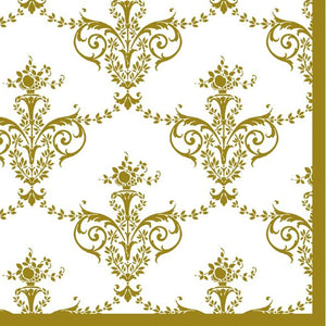 Royal Fleur-de-lis Disposable Lunch Paper Napkins 20CT
