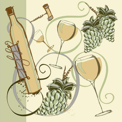 Wine 'N Dine Disposable Lunch Paper Napkins 20CT