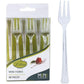 Silver Mini Fork & Spoon Box