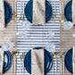 The Edge Collection 10" Dark Blue Round High-End Plastic Plates