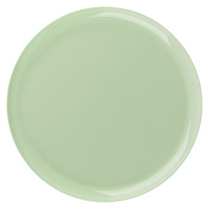 The Edge Collection 10" Mint Green Round High-End Plastic Plates