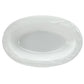 Pebbled Pearl Plastic Oval Serving Bowl 48 oz