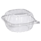 *WHOLESALE* DART Model # C57PST1| ClearSeal Hinged Lid Container | 500 ct/case