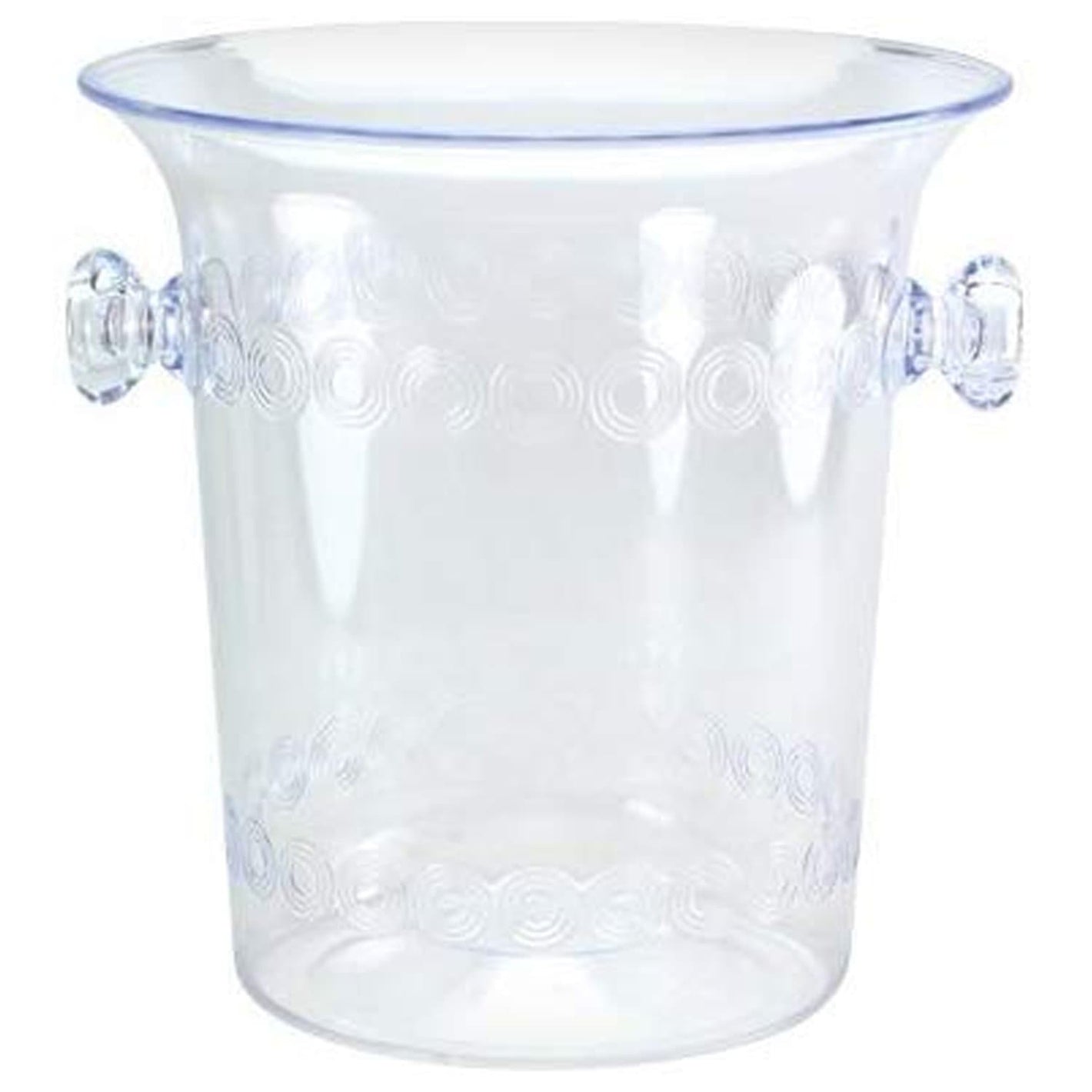 4 Quart Clear Plastic Ice Bucket