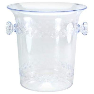 4 Quart Clear Plastic Ice Bucket