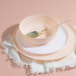 The Edge Collection 6.3" Pink Round B&B Plastic Plates