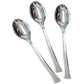 Silver Mini Plastic Spoon