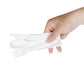 White Medium Weight Wrapped Polypropylene Plastic Cutlery Pack with Napkin