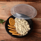 *WHOLESALE* 48oz Black Meal Prep/ Bento Box Container with Clear Lid | 150ct/Case