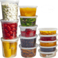 *WHOLESALE* 32oz. Heavy Duty Deli Containers with Lids | 240ct/case