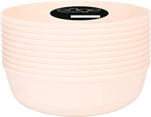 The Edge Collection 16oz Pink Platic Soup Bowls