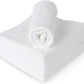 100% Cotton White Wash Cloths 11inx11in   | 8 Ct.