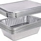Disposable Aluminum 5lb Rectangular Loaf Pans: Ideal for Baking