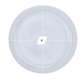 *BUY BULK* Hanna K. Signature Clear Heavyweight Plastic Plates 9"