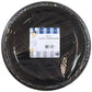 *BUY BULK* Hanna K. Signature 7" Black Plastic Plates