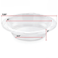 *WHOLESALE* 18 oz. Disposable and Lightweight White Dessert Bowls | 800 ct/case