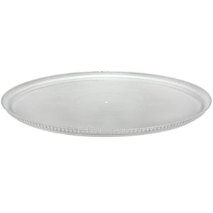 16" Clear Plastic Tray