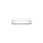12" x 18" Clear Plastic Rectangular Serving Tray – Sleek, Durable, Disposable