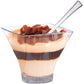 Mini Clear Plastic Flared Mousse Cup 3 oz