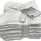 100% Cotton White Wash Cloths 11inx11in   | 8 Ct.