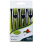 Silver Mini Plastic Forks