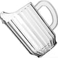 Break-Resistant Restaurant Style Plastic Pitcher Clear 58 oz