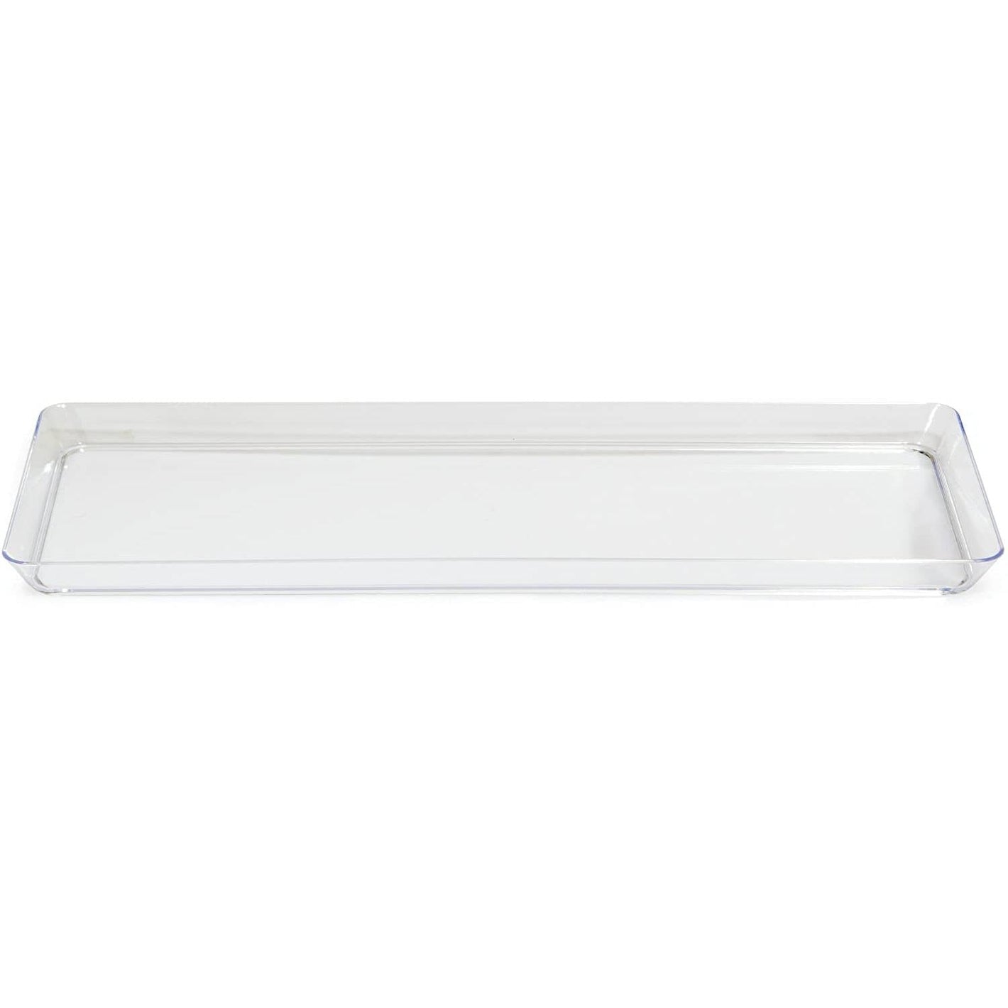 Rectangle Tray Mini Plastic Presentation Clear 5.5 X 13.5"