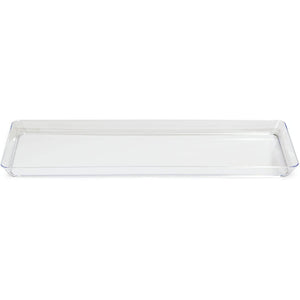Rectangle Tray Mini Plastic Presentation Clear 5.5 X 13.5"