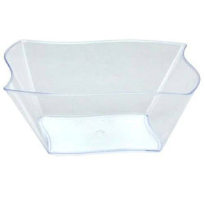 Lillian Tablesettings Mini Plastic Twist Dish Clear 5 oz