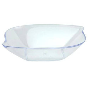 Lillian Tablesettings Mini Plastic Flourish Dish Clear