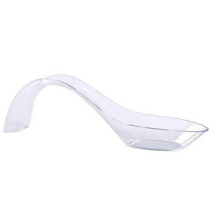 Mini Clear Plastic Presentation Spoon 5 oz