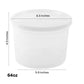 *WHOLESALE* 64oz. Heavy Duty Deli Containers with Lids | 200ct/case
