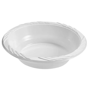 *WHOLESALE* 18 oz. Disposable and Lightweight White Dessert Bowls | 800 ct/case