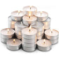 Tealight Candles White Unscented 50 count