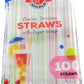 *WHOLESALE* 7.75" Multi-Color Individually Wrapped Beverage Straws | 4800 ct/case