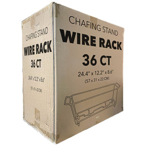 *WHOLESALE* - Disposable - Full Size - Chafing Wire Racks | 36 ct.
