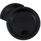 *BUY BULK* Hanna K. Signature 9" Black Plastic Plates